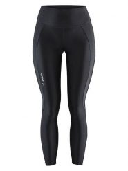 Craft Legginsy "ADV Essence Zip" w kolorze czarnym do biegania rozmiar: S. Czarne legginsy damskie Craft, s, bez wzorów. Za 130.99 zł.
