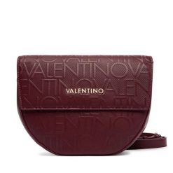 Torebka Valentino. Czerwone torebki wieczorowe damskie Valentino, bez wzorów, bez dodatków. Za 569.99 zł.