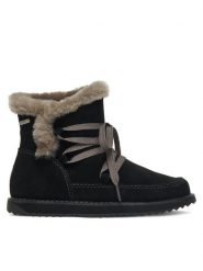 EMU Australia Śniegowce Thorsby W13215 Czarny. Czarne śniegowce damskie EMU Australia, ze skóry. Za 789.99 zł.