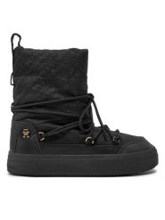 Tommy Hilfiger Śniegowce FW0FW08430 Czarny. Czarne śniegowce damskie Tommy Hilfiger, z materiału. Za 499.99 zł.
