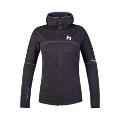 Damska kurtka narciarska z kapturem Hannah Meda. Szare kurtki sportowe damskie Hannah, na zimę, xl, bez wzorów, z kapturem. Za 263.99 zł.
