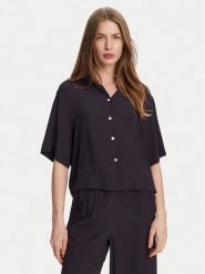 Marella Koszula Ouvert 2513111154 Granatowy Regular Fit. Niebieskie koszule damskie Marella, bez wzorów, z acetatu, bez kołnierzyka, bez ramiączek. Za 419.99 zł.