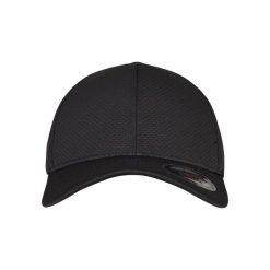 Czapka Flexfit 3d hexagon. Czarne czapki damskie FLEXFIT, bez wzorów, z jersey. Za 84.65 zł.