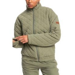 Kurtka przejściowa damska Roxy Path to Paradise. Zielone kurtki damskie Roxy, s, bez wzorów, bez kaptura. Za 259.00 zł.