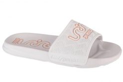 Klapki na basen damskie, S.Land Lady 24 SLALS. Białe klapki damskie Joma, bez wzorów, z materiału, bez obcasa, bez zapięcia. Za 49.99 zł.