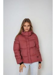 CANADA weather gear Kurtka zimowa w kolorze czerwonym rozmiar: XL. Czerwone kurtki damskie CANADA weather gear, na zimę, xl, bez wzorów, z puchu, bez kaptura. Za 279.11 zł.