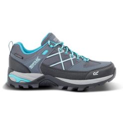 Buty trekkingowe damskie REGATTA Samaris III Low seal. Szare obuwie sportowe damskie Regatta, bez zapięcia. Za 269.99 zł.