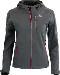 Damska kurtka softshell Athl. Dpt Octavia Lead Grey. Czerwone kurtki damskie Givova, xl, bez wzorów, z elastanu, bez kaptura. Za 279.99 zł.