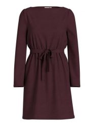 Vila Sukienka "Vileinas" w kolorze bordowym rozmiar: M. Czerwone sukienki damskie Vila, bez wzorów, bez ramiączek. Za 100.52 zł.