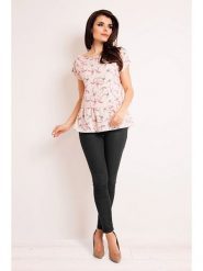 INFINITE YOU Bluzka w kolorze jasnoróżowym rozmiar: XL. Różowe bluzki damskie Infinite You, xl, bez wzorów, bez kołnierzyka, bez ramiączek. Za 43.88 zł.