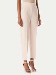 Maryley Spodnie materiałowe 26EB616/43PY Różowy jasny Regular Fit. Czerwone spodnie materiałowe damskie Maryley, bez wzorów, z materiału. Za 239.99 zł.