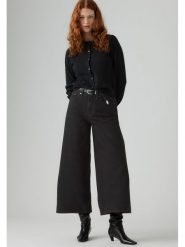 Levi's Dżinsy - Relaxed fit - w kolorze czarnym rozmiar: W26. Czarne jeansy damskie Levi's, z podwyższonym stanem. Za 229.95 zł.