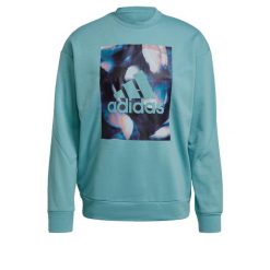 Bluza adidas uforu Sweatshirt W GS3893. Niebieskie bluzy damskie Adidas, xs, bez wzorów, bez kaptura. Za 154.00 zł.