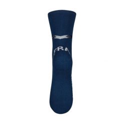 Wysokie skarpety Le Coq Sportif Paris 2024 N° 1. Niebieskie skarpetki damskie le coq sportif, bez wzorów. Za 123.50 zł.