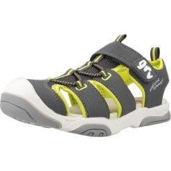 Sandały GARVALIN 242860G Szary. Szare sandały damskie Garvalin, bez wzorów, z syntetyku, bez obcasa, bez zapięcia. Za 119.99 zł.