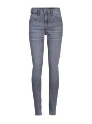 Herrlicher Dżinsy - Skinny fit - w kolorze szarym rozmiar: W25. Szare jeansy damskie Herrlicher, z podwyższonym stanem. Za 122.96 zł.
