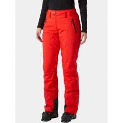 Spodnie Narciarskie Damskie Helly Hansen Legendary Ins. Czerwone spodnie sportowe damskie Helly Hansen, bez wzorów, narciarskie. W wyprzedaży za 687.20 zł.