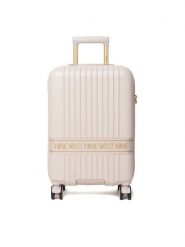 Nine West Walizka kabinowa CEO-NW-S-003-10 Różowy jasny. Czerwone walizki Nine West, bez wzorów, z tworzywa sztucznego. Za 299.99 zł.