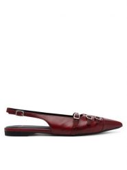 Vagabond Shoemakers Baleriny Hermine 5533-118-47 Czerwony. Czerwone balerinki damskie Vagabond Shoemakers, bez wzorów, ze skóry. Za 319.99 zł.