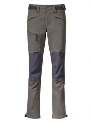 Bergans Hybrydowe spodnie trekkingowe "Fjorda" w kolorze oliwkowo-szarym rozmiar: M. Brązowe spodnie dresowe damskie Bergans, m, bez wzorów, z materiału. Za 361.13 zł.