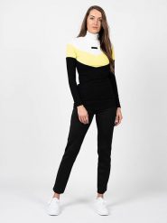 Richmond Sport Sweter | UWA22081LU | Kobieta | Czarny, Biały, Żółty. Białe swetry klasyczne damskie John Richmond, l, z dzianiny, bez kołnierzyka. W wyprzedaży za 319.00 zł.
