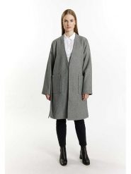 Schmuddelwedda Płaszcz przejściowy w kolorze szarym rozmiar: XXL. Szare płaszcze damskie Schmuddelwedda, xxl, bez wzorów, bez kaptura. Za 323.50 zł.