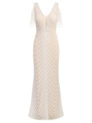 APART Sukienka w kolorze białym rozmiar: 40. Białe sukienki damskie Apart, bez wzorów, bez ramiączek. Za 703.95 zł.