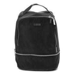 Czarny Stylowy Plecak Damski Big Star. Czarne plecaki Big Star Accessories, bez wzorów. Za 199.00 zł.