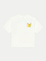 NAME IT T-Shirt 13238555 Biały Relaxed Fit. Białe koszulki i t-shirty dziewczęce Name it, bez wzorów, z bawełny, bez kołnierzyka, bez ramiączek. Za 79.99 zł.