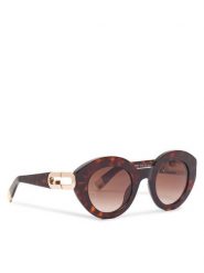 Furla Okulary przeciwsłoneczne WD00157 A.0116 Brązowy. Brązowe okulary przeciwsłoneczne damskie Furla. Za 1,059.00 zł.