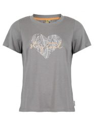 Roadsign Koszulka w kolorze szarym rozmiar: M. Szare bluzki damskie Roadsign, m, bez wzorów, z bawełny, bez kołnierzyka, bez ramiączek. Za 30.99 zł.