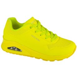 Buty do chodzenia damskie Skechers Night Shades. Żółte obuwie sportowe damskie Skechers, z materiału, bez zapięcia, trekkingowe, Skechers Sport. Za 415.00 zł.