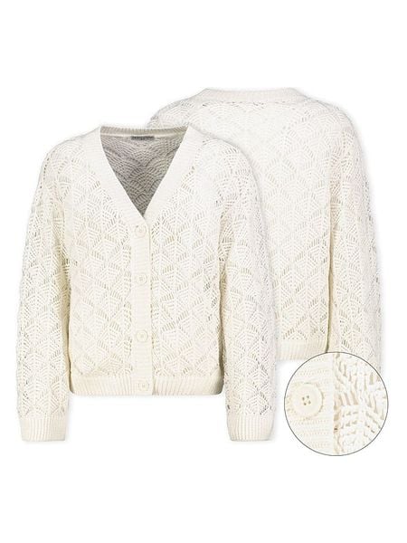 Eight2Nine Kardigan w kolorze kremowym rozmiar: L/XL. Białe kardigany damskie Eight2Nine, l, bez wzorów. Za 154.95 zł.