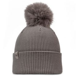Czapka BUFF KNITTED BEANIE KESHA COBBLESTONE. Szare czapki damskie Buff, bez wzorów. Za 219.90 zł.