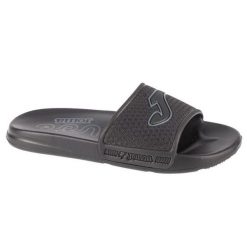 Klapki Joma S.Island Lady 2401 W SISLLS2401 czarne. Czarne klapki damskie bez wzorów, z gumy, z otwartym noskiem, bez obcasa, bez zapięcia. W wyprzedaży za 106.33 zł.