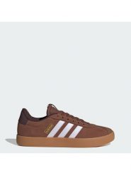 Adidas Sneakersy Vl Court 3.0 Shoes KI2102 Brązowy. Brązowe obuwie sportowe damskie Adidas, ze skóry, bez zapięcia. Za 299.99 zł.