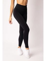 Spaio Legginsy sportowe "Flex Innergy" w kolorze czarnym rozmiar: M. Czarne legginsy damskie Spaio, m, bez wzorów, z materiału. Za 144.24 zł.