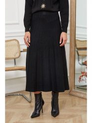 Joséfine Spódnica "Boniz" w kolorze czarnym rozmiar: M. Czarne spódnice damskie Joséfine, na co dzień, m, bez wzorów, maxi. Za 153.71 zł.