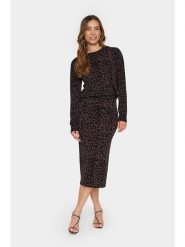 SAINT TROPEZ Sweter w kolorze brązowym rozmiar: S. Brązowe swetry klasyczne damskie Saint Tropez, s, bez kołnierzyka. Za 140.20 zł.