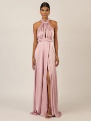 APART Sukienka w kolorze jasnoróżowym rozmiar: 36. Różowe sukienki damskie Apart, bez wzorów, z satyny, bez ramiączek. Za 348.08 zł.