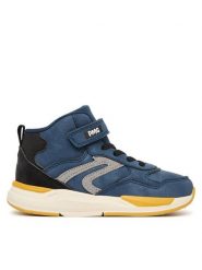 Primigi Sneakersy 2456211 Granatowy. Niebieskie buty sportowe chłopięce Primigi, ze skóry, bez zapięcia. Za 219.99 zł.