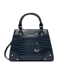 Lasocki Torebka CEO-LSK-M-005-09 Granatowy. Niebieskie torebki klasyczne damskie Lasocki, z materiału, bez dodatków. Za 179.99 zł.