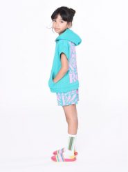 Marc Jacobs Bluza W15650 S Zielony Regular Fit. Zielone bluzy dziewczęce Marc Jacobs, bez wzorów, z bawełny, bez ramiączek, bez kaptura. Za 559.99 zł.