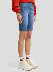 Szorty damskie jeansowe niebieskie Shira 281. Niebieskie szorty damskie Big Star, bez wzorów, z bawełny. W wyprzedaży za 139.99 zł.