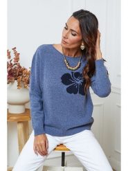 So Cachemire Sweter "Lambi" w kolorze niebieskim rozmiar: S. Niebieskie swetry klasyczne damskie So Cachemire, s, z kaszmiru, bez kołnierzyka. Za 196.70 zł.