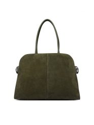 BOSS Torebka 50574771 Zielony ciemny. Zielone shopper bag Boss, ze skóry, bez dodatków. Za 1,149.00 zł.