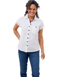 WITT WEIDEN Bluzka w kolorze kremowym rozmiar: 42. Brązowe bluzki damskie WITT WEIDEN, bez wzorów, z bawełny, bez kołnierzyka, bez ramiączek. Za 43.99 zł.