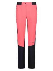 CMP Spodnie funkcyjne w kolorze czarno-różowym rozmiar: 36. Czarne spodnie sportowe damskie CMP, bez wzorów, z materiału, outdoorowe. Za 201.08 zł.