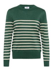 SAINT TROPEZ Sweter w kolorze zielonym rozmiar: M. Zielone swetry klasyczne damskie Saint Tropez, m, bez kołnierzyka. Za 144.24 zł.