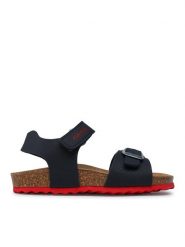 Geox Sandały J Ghita B. B J028LB 000EK C0735 M Granatowy. Niebieskie sandały chłopięce Geox, ze skóry, bez zapięcia. Za 119.99 zł.